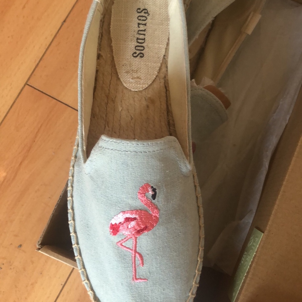 Soludos Flamingo flats - size 7